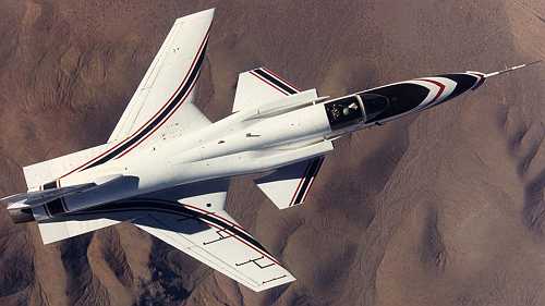 X-29: NASA's ambitious 1980s fighter jet with inverted wings