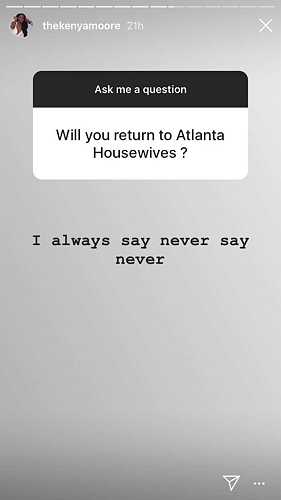 Kenya Moore Considers Return to ‘RHOA’