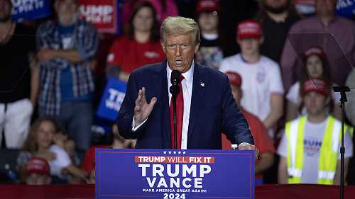 Takeaways from Trump's 1st rally speech as president-elect