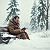 Poetry: In the hush of winters white embrace,  A bench cradles souls in snows soft lace.  Coats of...